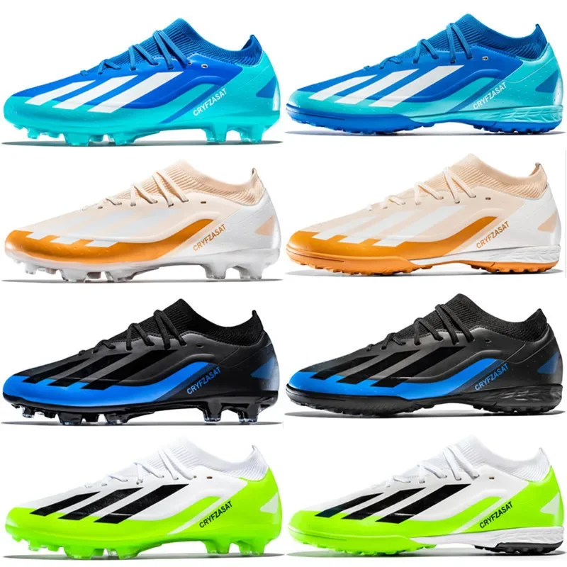 Zapatos de fútbol bajos para hombres y mujeres, césped Artificial AG, uñas largas, adolescentes, estudiantes, zapatos deportivos de entrenamiento, poner transfronterizo