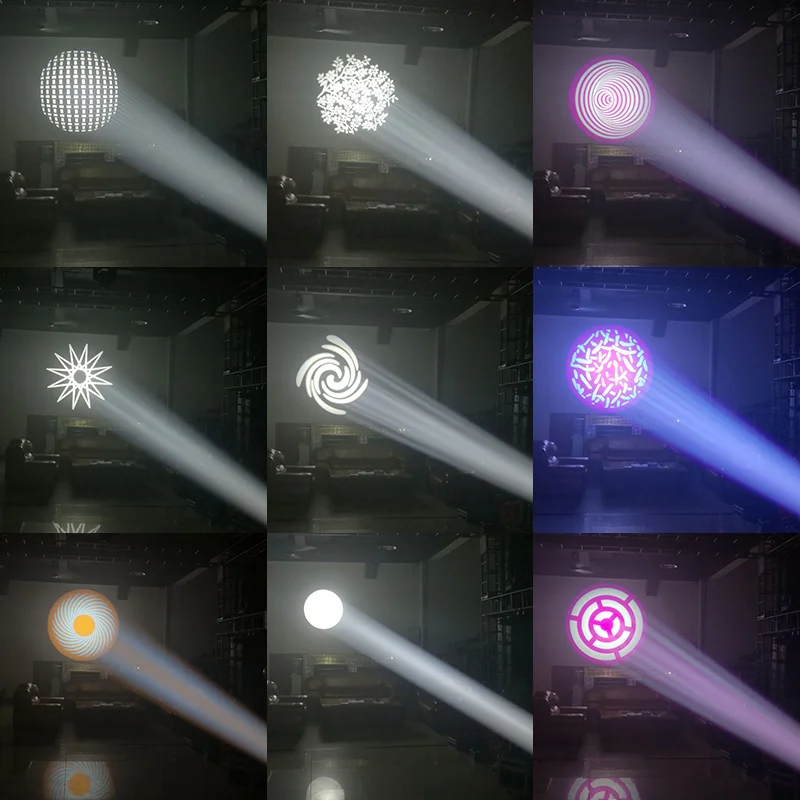 MIKOY 350W 17R Beam Spot Wash 3in1 Moving Head Lichtstrahl 350w 17R Linear ZOOM Moving Head Disco DJ Bühnenlicht – Detail 6