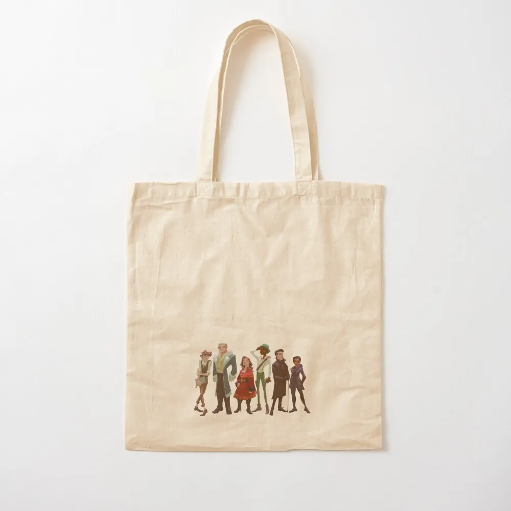 

Six of Crows Character Line Up Tote Bag shoping bag women bag shopper bags for women Big Canvas Tote