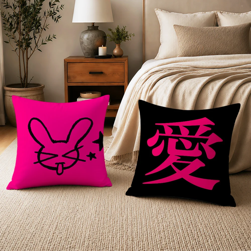 블랙 아트 핑크 퍼플 스트라이프 폴카 도트 Y2k 쿠션 - Home Decor Y2K 리뷰 및 가격