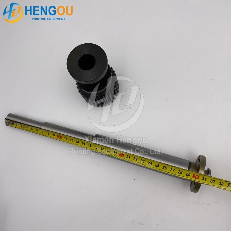 M2.009.020 SM74 PM74 Ink Roller Shaft Cylinder Shaft Journal DS For SX74 ink rollor gear shaft distributor Inking Roller