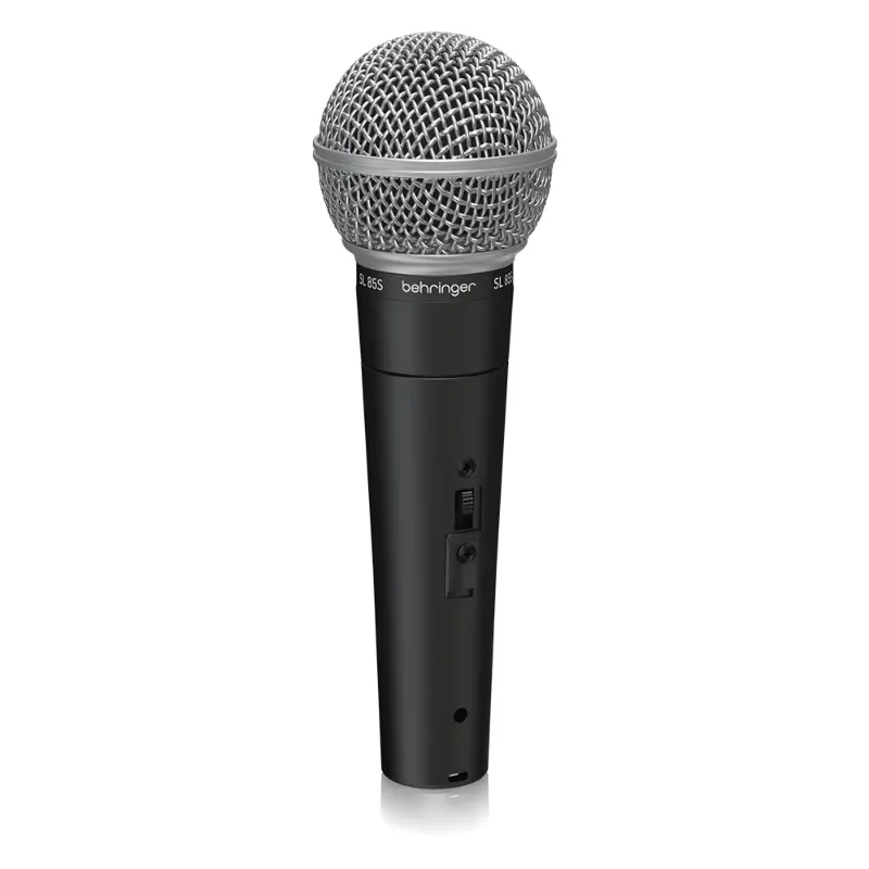 

Behringer SL 85S Dynamic Cardioid Microphone Stage Audio Equipment with Microphone Stand Adapter & Carrying Case