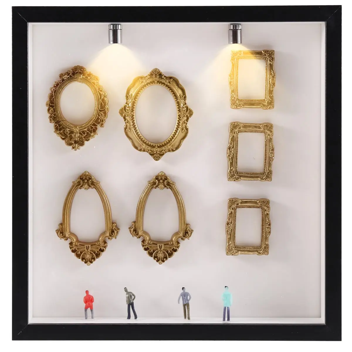 forfor DIY Mini Museum Silhouette Box - Celebrate Your Special Memories in Style, for Valentine'S Day Gifts, Mini Museum Frames