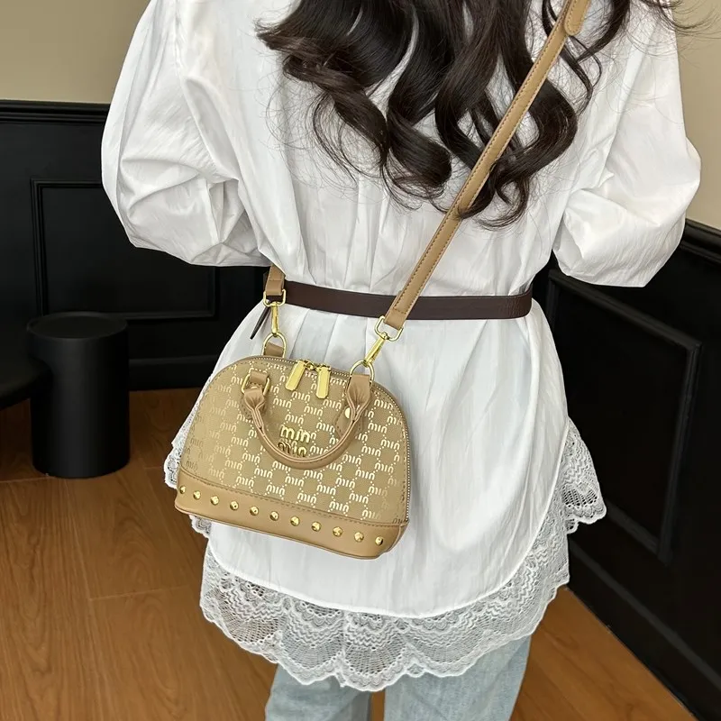 

Стильная женская кожаная сумка через плечо Роскошная сумка Элегантная сумка через плечо Классический дизайнерский модный образ