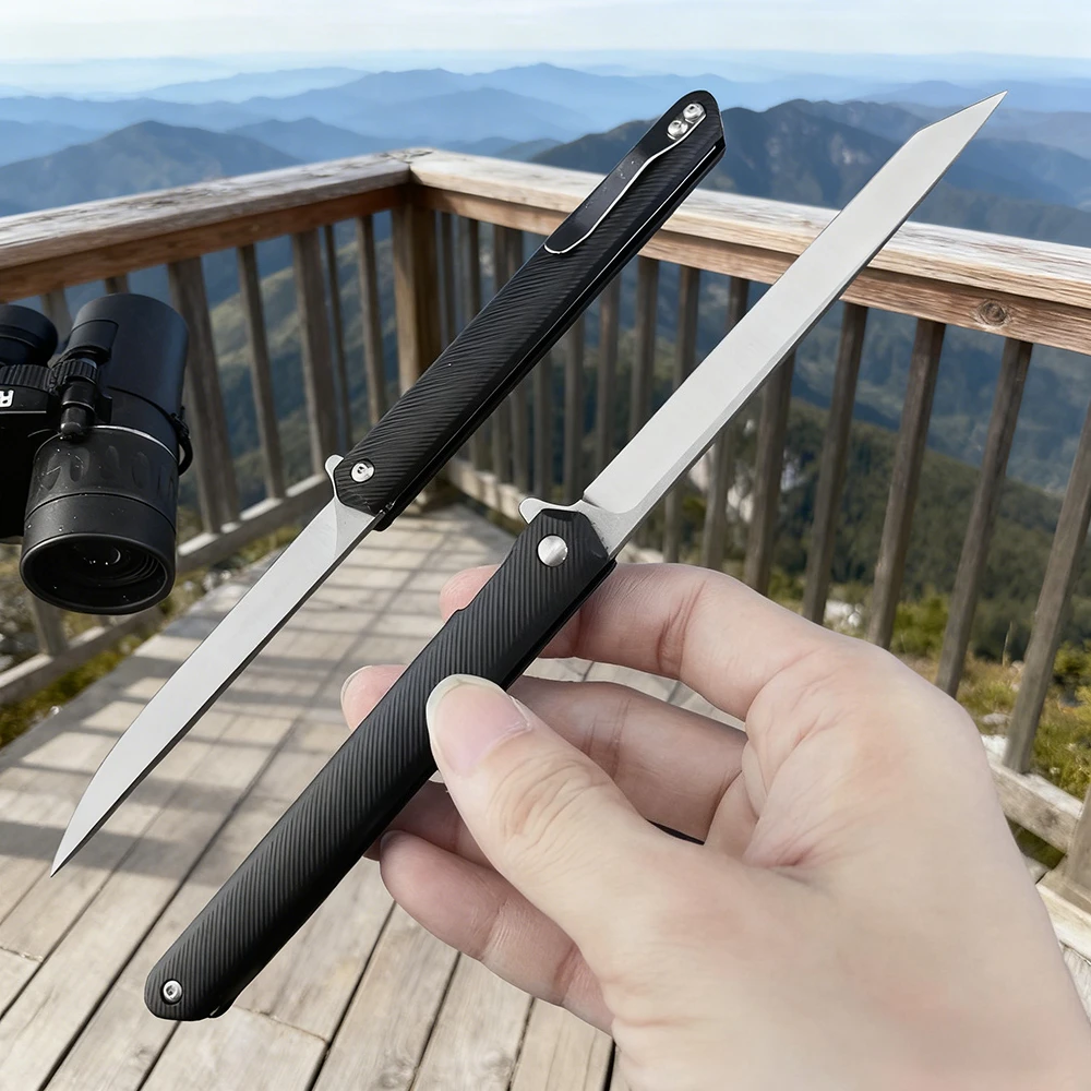 

Нож для приключений в джунглях высокой твердости, охотничий нож для кемпинга, EDC, портативный складной нож для выживания в дикой природе