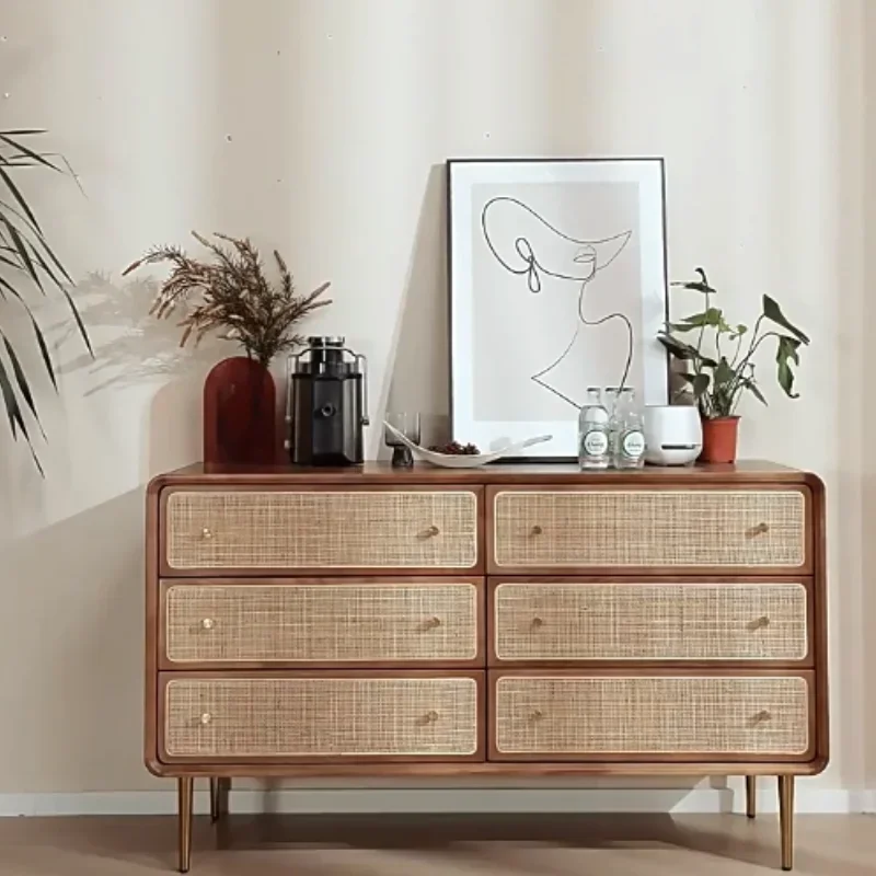 Buffetrad Sideboard De Cuisine Vintage Esszimmer Küche Organizer Kaffee Eckschrank Beistelltisch Aufbewahrungsmöbel