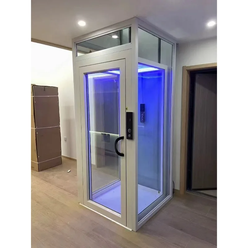 Hydraulic Villa Elevator for Residential Homes with Smooth and Quiet Running for Multi Floor House Access