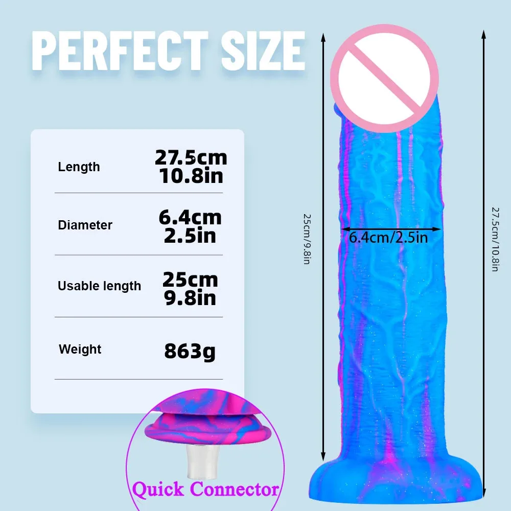 FREDORCH Sex Machine Attachment VAC-U-Lock Dildos Suction Cup Sex Love Machine for Woman Sex Products for Female G-Spot Sexy view 4