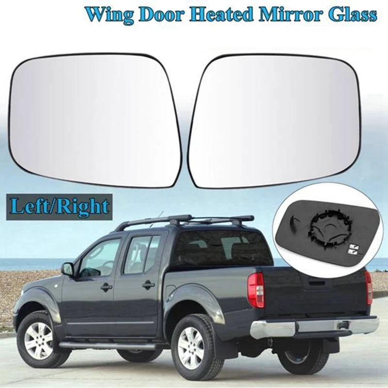 

For Nissan Navara D40 2007 2008 2009 2010 -2012 Car Accessories Exteriors Part Side Rearview Mirror Lenses Reflective Glass Lens