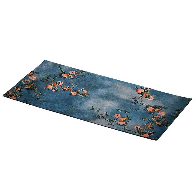 

DSA fragrant cloud yarn tea party drybubble pad zen high-end table flag desktop thermal insulation pad fabric tea table tea flag