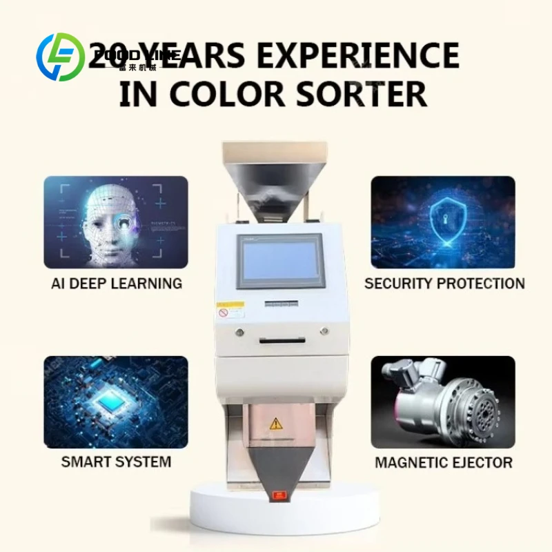 Customized Commercial Optical Color Sorter for Coffee Coffee Color Sorter for Coffee Processing Workshop Bean Sorting Machine