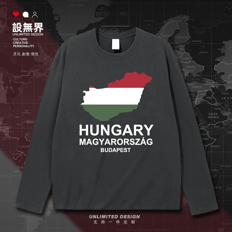 Hungary Hungarian HUN Map mens t shirt streetwear sports clothing printed gyms meeting t shirt for men fashion clothes summer