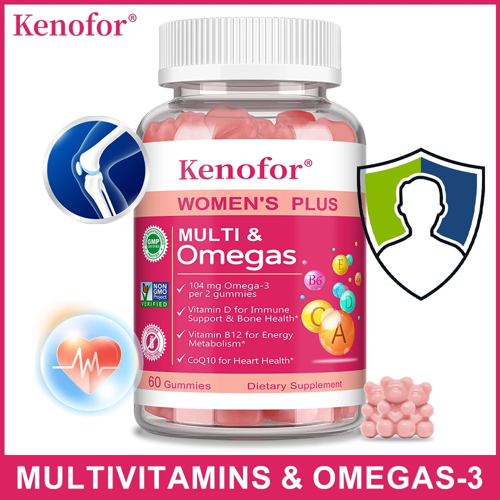 

Women's Daily Multivitamin Gummies - Boost Energy, Enhance Immunity, and Promote Digestive and Intestinal Health