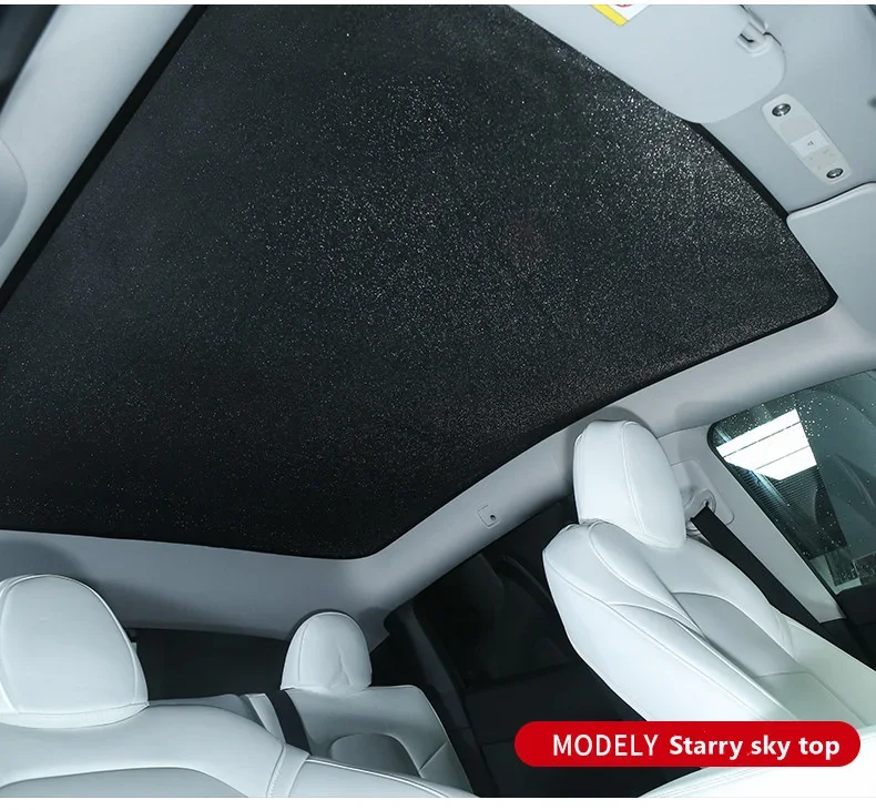 Upgrade Sun Shades Glass Roof Sunshade for Tesla Model 3 19-21/model Y Front Rear Sunroof Windshield Skylight Blind Shading Net