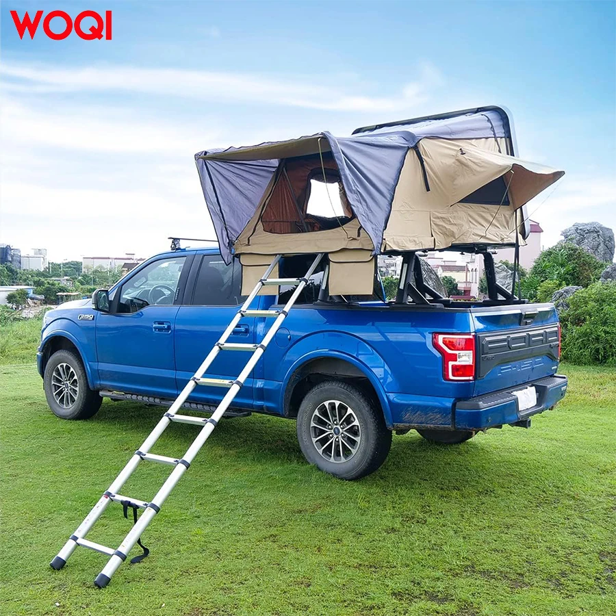 

Roof Tent, Hard Shell, High Elasticity, Waterproof, UV Resistant Outdoor Truck/SUV/car Roof Tent, 2-3 People