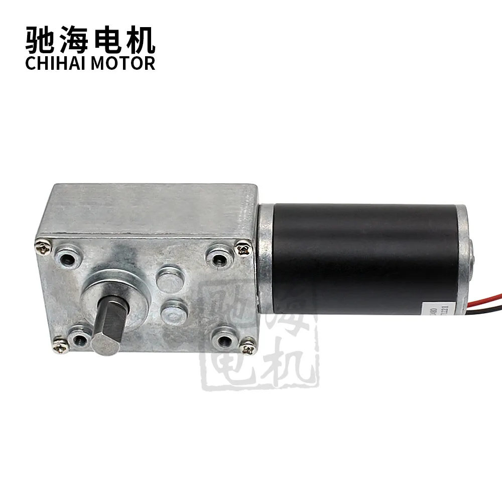 GY4058 Turbo Worm 31ZY Mini DC Motor Stir-fry Machine Large Torque Right Angle Reduction Motor 12V24V