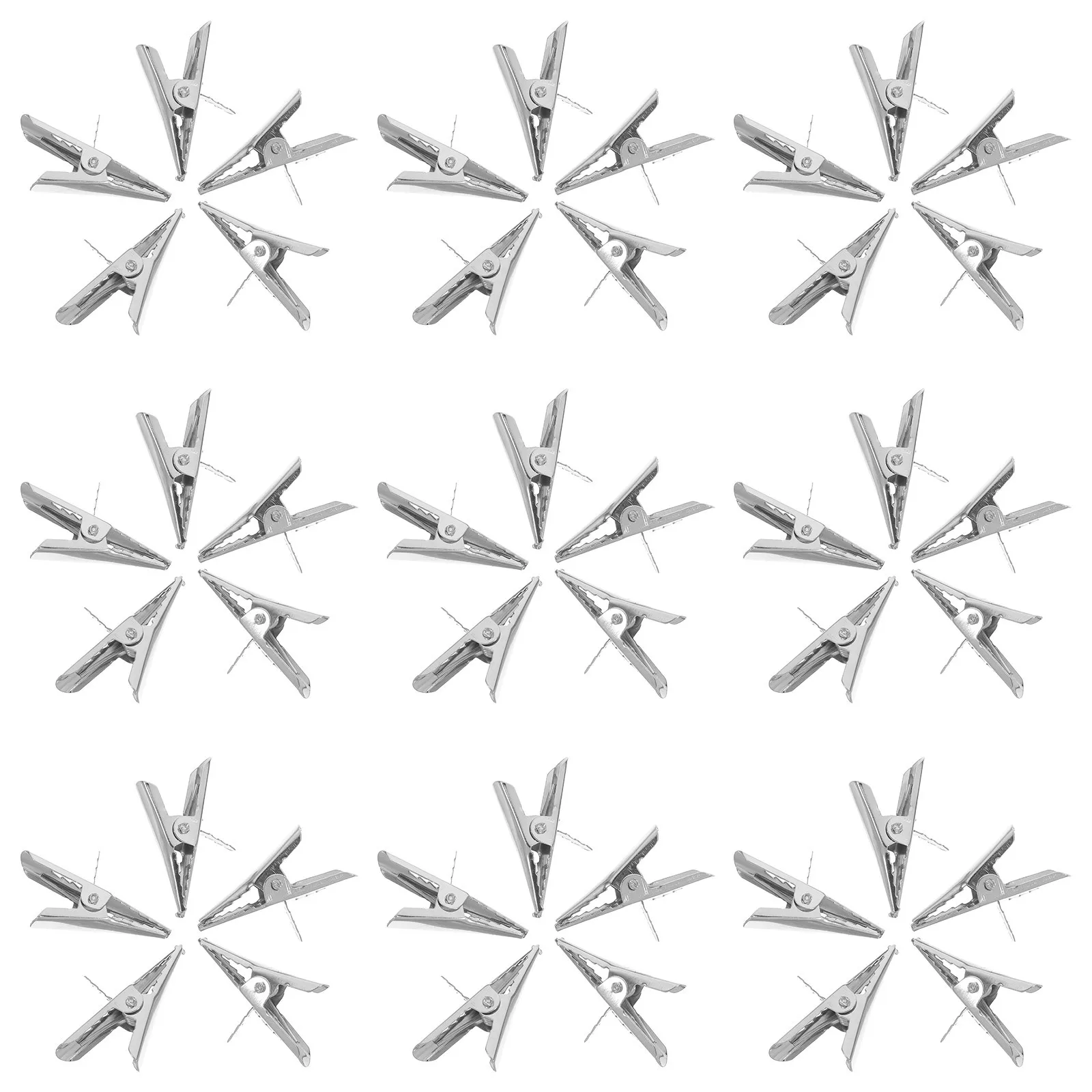 

50Pcs Christmas Tree Decoration Clips Iron Multi-Functional Clamps for Xmas Ornament Home Festive Decor Supplies