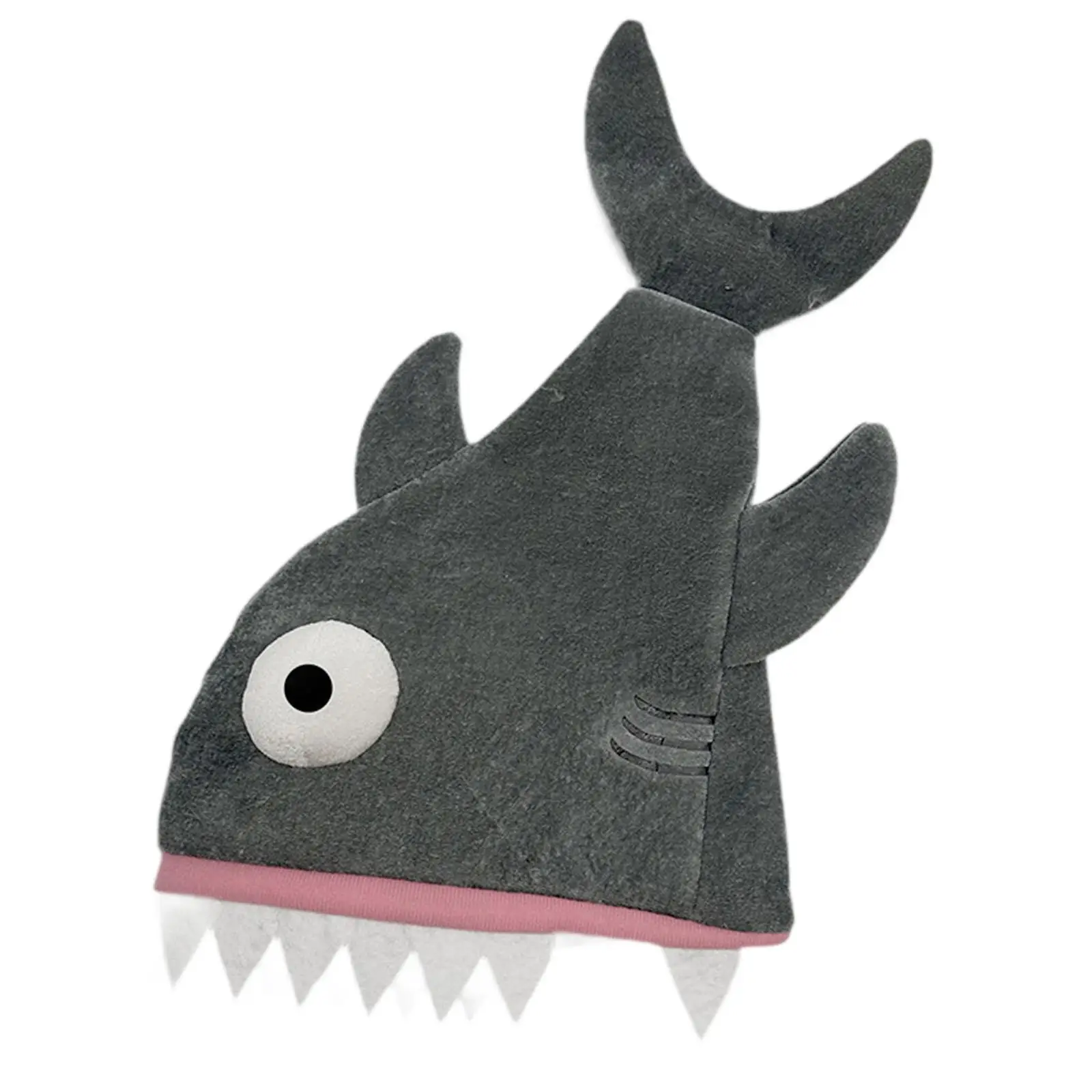 Funny Shark Hat Headgear Decorative Costume for Men Role Playing Festival