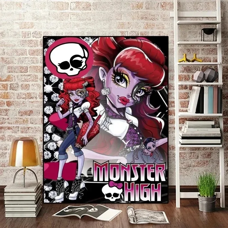 ملصقات ومطبوعات أنيمي كلاسيكية عالية الجودة ، لوحة قماشية كرتونية ، صورة فنية جدارية ، غرفة معيشة للأطفال ، هدايا ديكورية منزلية #2