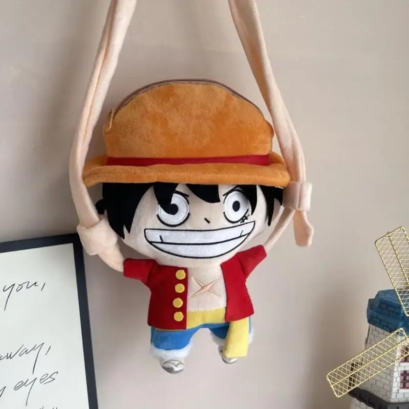 New One Piece Plush Shoulder Bag Creativity Long Arm Plush Crossbody Bag Portable Large Capacity Zipper Storage Bag Friend Gift view 2
