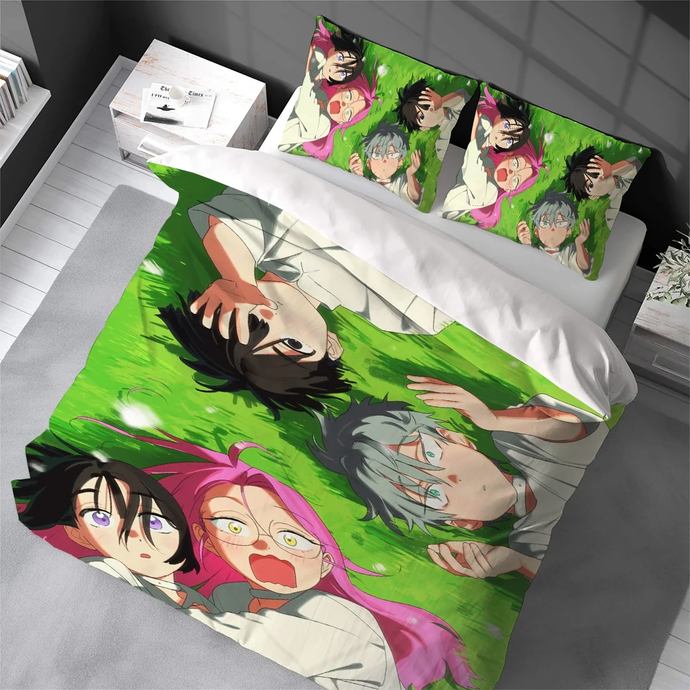 

Classic Game A-Alien Stage Duvet Cover Set Home Style Bedding Soft Laundry Cotton Bed 3 Piece Set Student Dormitory Gift