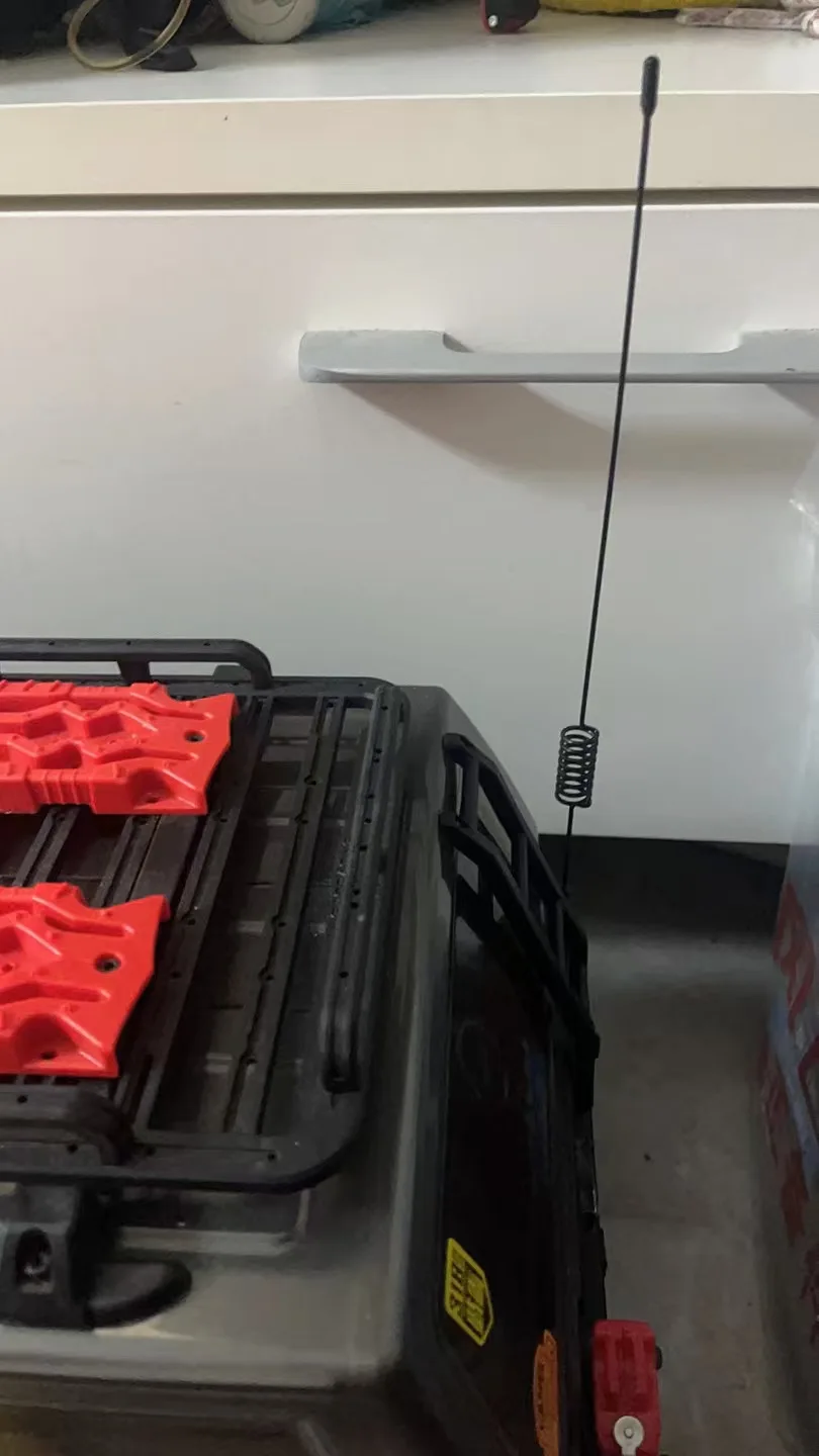 

Металлическая декоративная антенна для 1/10 RC Crawler TRX4 TRX6 Axial SCX10 90046 D90 D110 TF2 RGT 86100 Tamiya CC01 YIKONG RC4WD