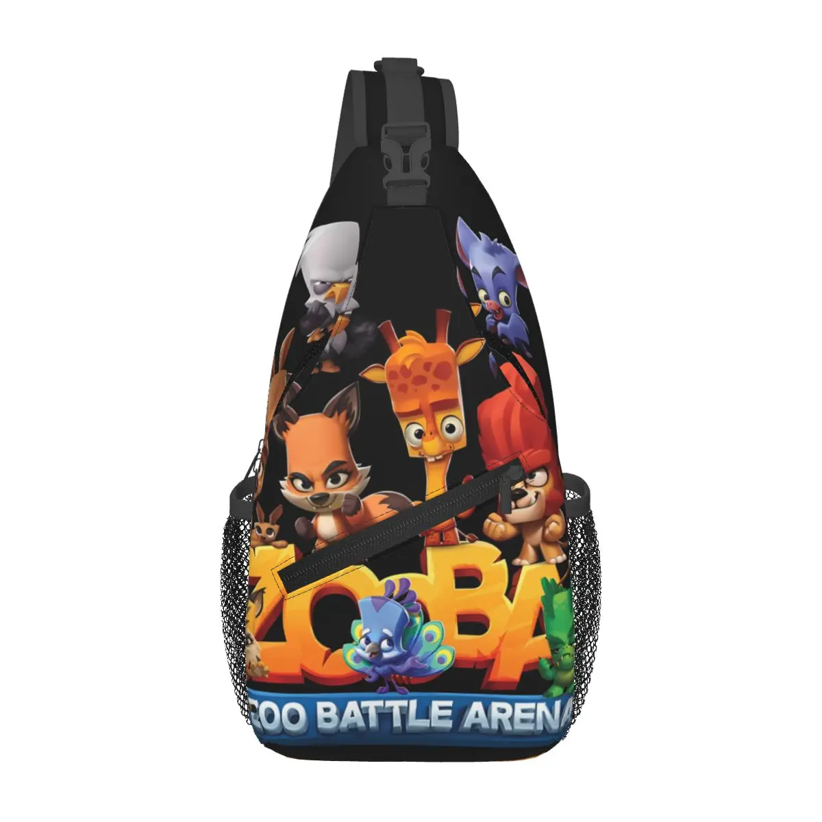 Zooba Battle Arena Chest Bag Retro Durable Travel Cross chest bag Customizable