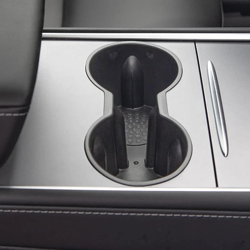 Tesla center console Water cup holder TPE center console cup holder plugs into Tesla Model 3 Model Y internal accessories