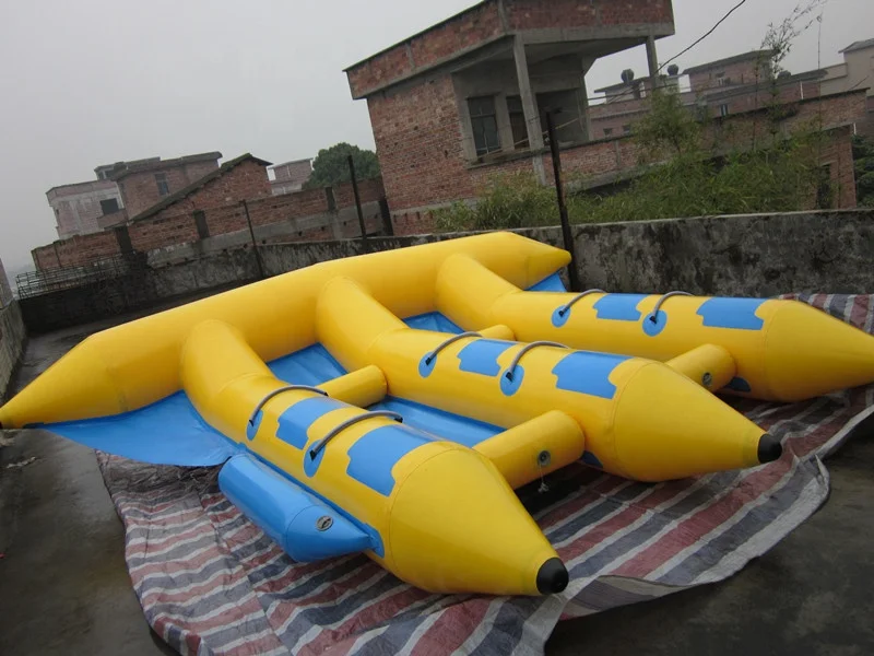 قارب صيد الذبابة القابل للنفخ بـ 0.9 مم من مادة PVC بأفضل جودة #2