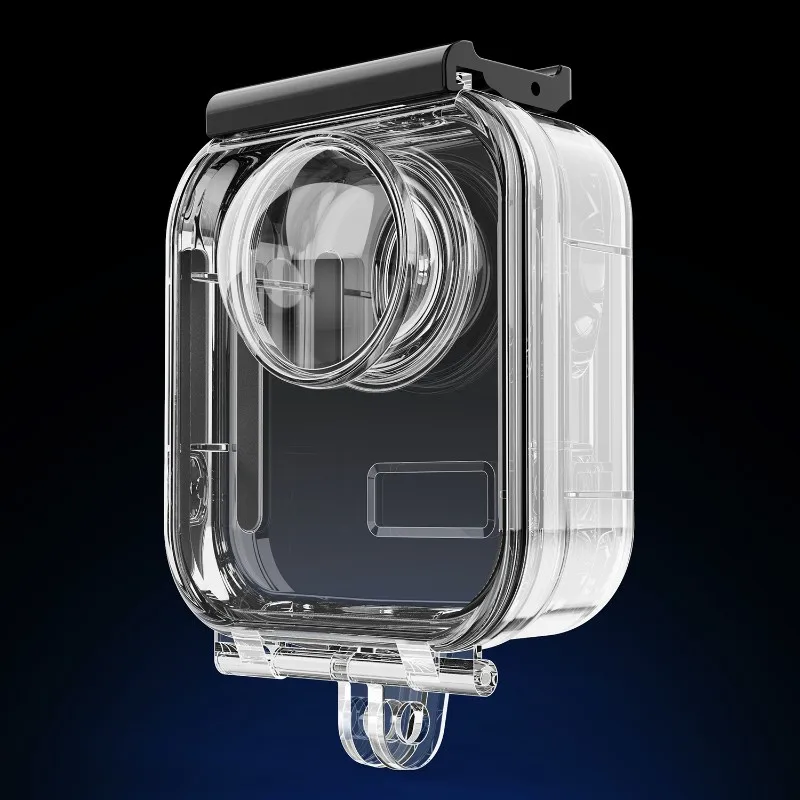 

【HOT-PRICE!】For Gopro Max 2 Protective Housing Shell Waterproof Cover Box Panoramic Camera Accessories For Gopro Max 2 Dive Case