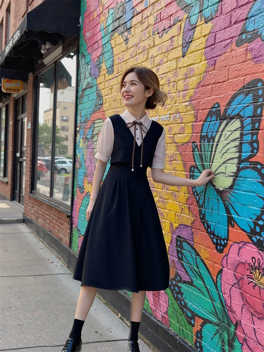 Vestidos casuais femininos linha a senhora do escritório cáqui envolto drapeado em cascata em camadas baggy oversized slouchy fácil solto-ajuste