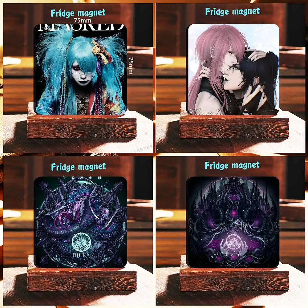 JILUKA Band DeViLs Electro Gothic Metal Refrigerator Magnets the Perfect Choice for Home Create Warm Cozy Home Decor Gifts