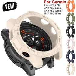 TPU Soft Silicone Case for Garmin Epix Pro (Gen 2) 51mm 47mm 42mm Protective Cover For Fenix 7S 7 7X Pro Watch Shell Accessories