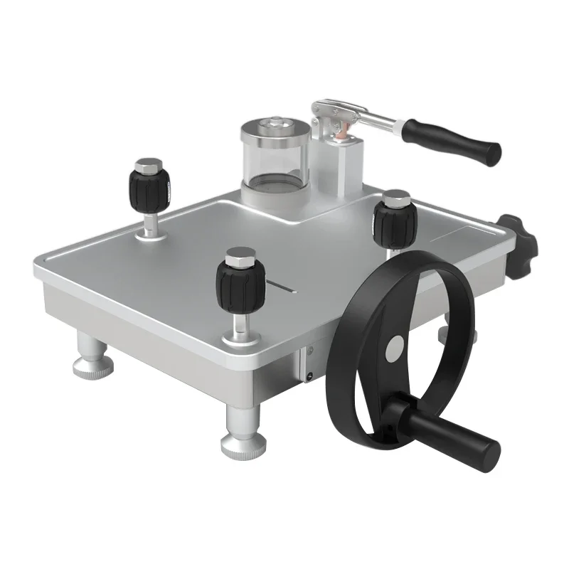 desktop hydraulic pump Benchtop oil pressure comparison calibrator Pressure calibration Pump