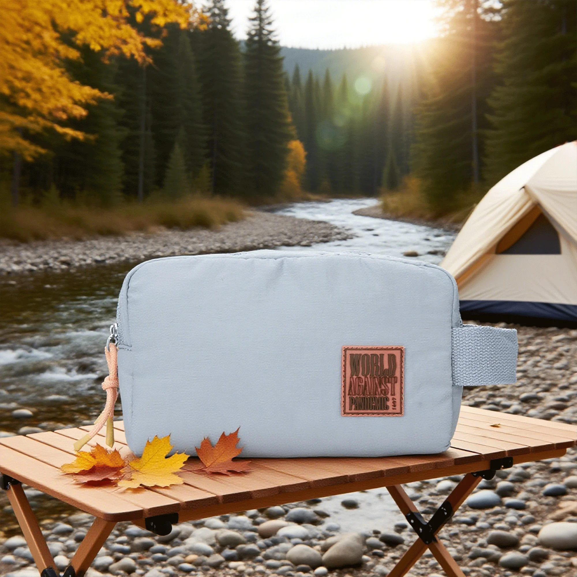 

Легкая двухслойная косметичка: ваш идеальный органайзер для макияжа для путешествий