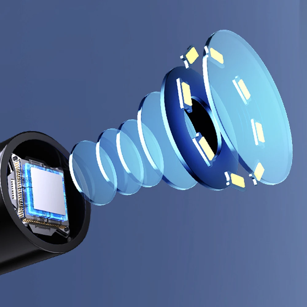 المنظار الصناعي كاميرا صغيرة أداة رخيصة ومتينة 4.3 بوصة عرض أنابيب الصرف الصحي كاميرا فحص الفيديو في الوقت الحقيقي الصورة #2