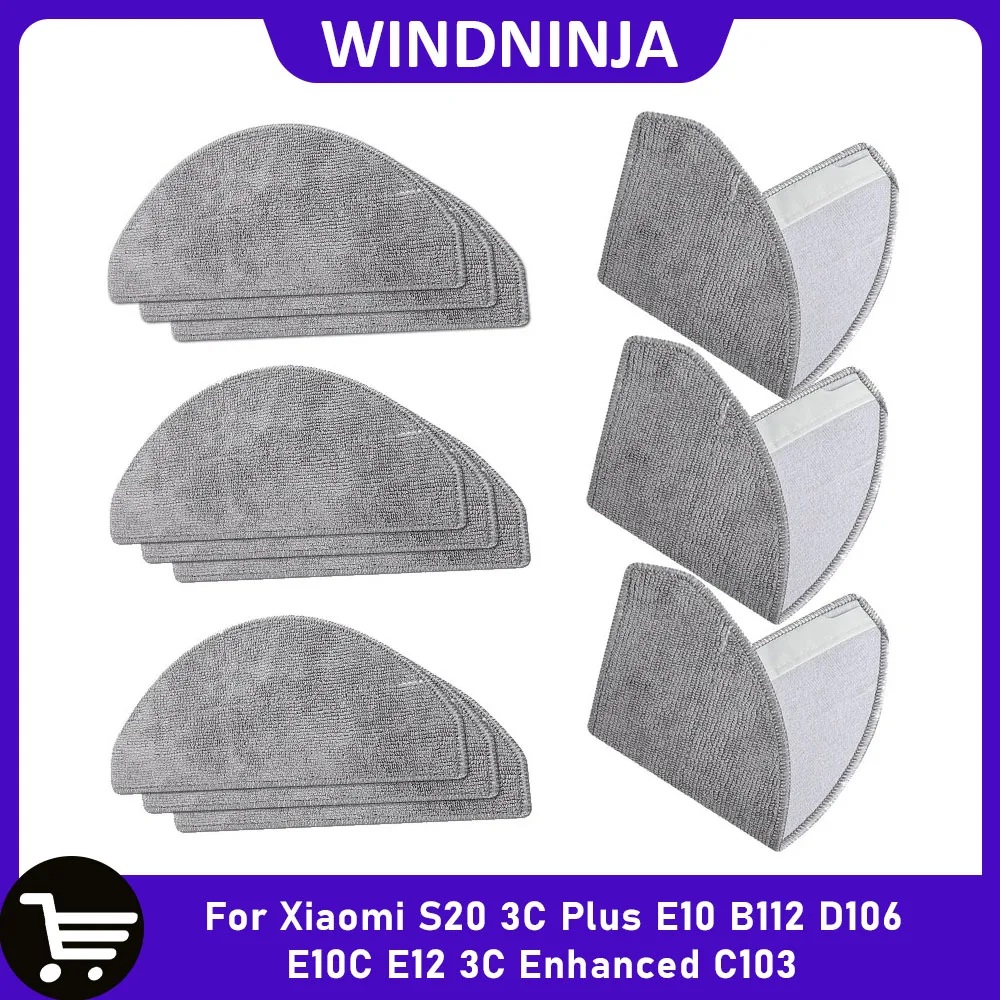 Durable Mop Cloths …