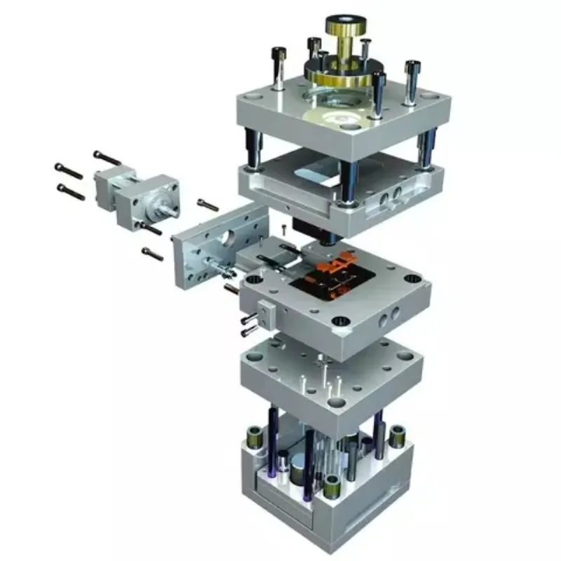 Stamping and punching die