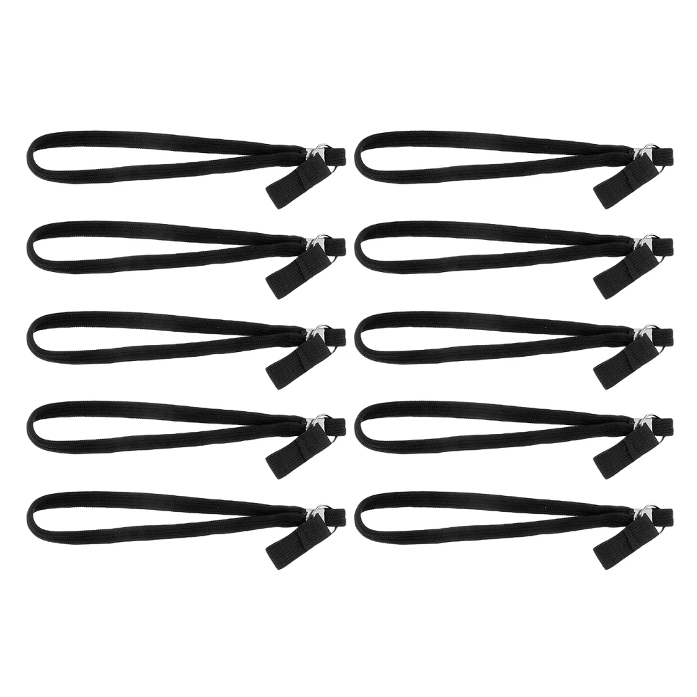 

10 Pcs Crutch Bracelet Lanyard Wrist Strap for Cane Accessories Nylon Walking Stick Band