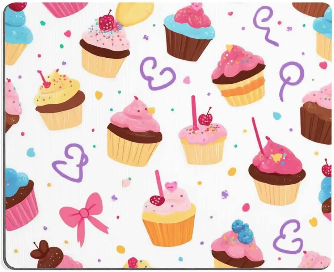 Mouse pad custom Rectangular mouse pingpi Gaming Mouse Pad Custom Design Little Delicious Cupcakes