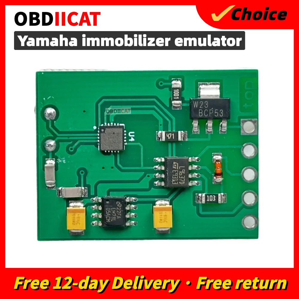 OBDIICAT-FOR Yamaha Immo Immobilizer Emulator For Yamaha Bikes, Motorcycles, Scooters