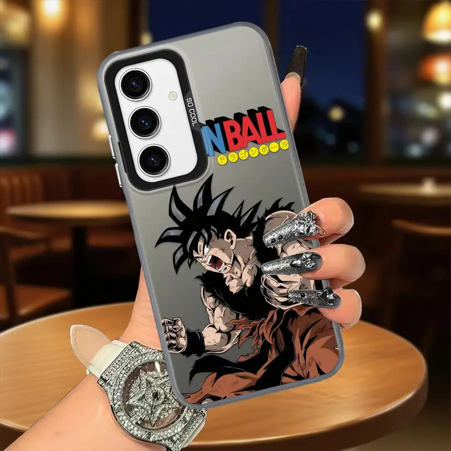 Casing Cangkang Lunak untuk Samsung Galaxy A54 A53 A55 A73 A51 A56 A26 A36 A71 A35 A52 A72 Dragon Ball Super Anime Son Goku