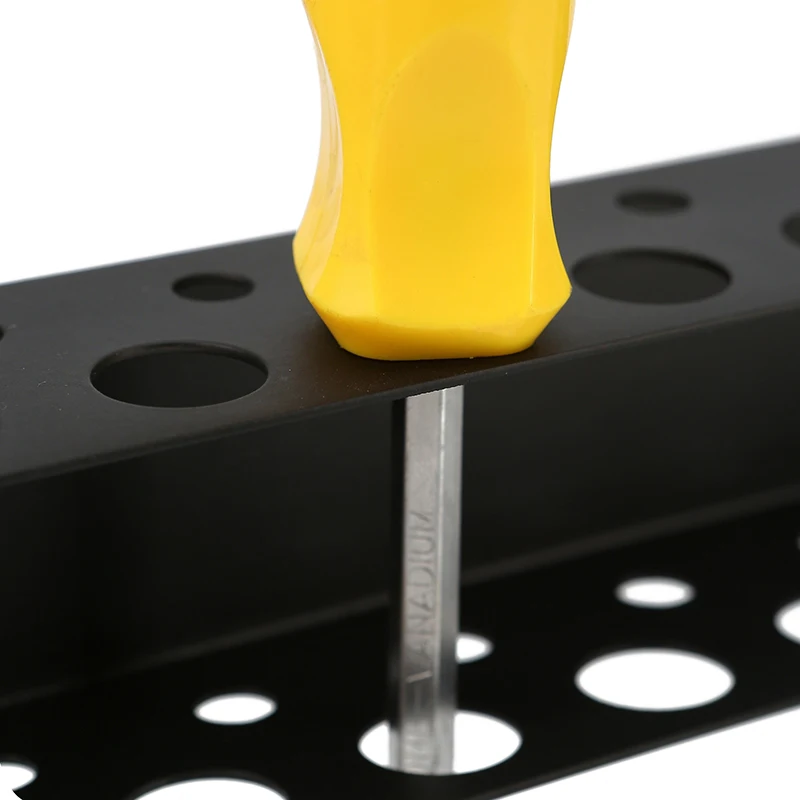 23-hole Wall-mounted Hardware Tool Storage Rack Workshop Hand Tool Organizers Screwdriver Rack Tool Rack Pliers Holder Tool