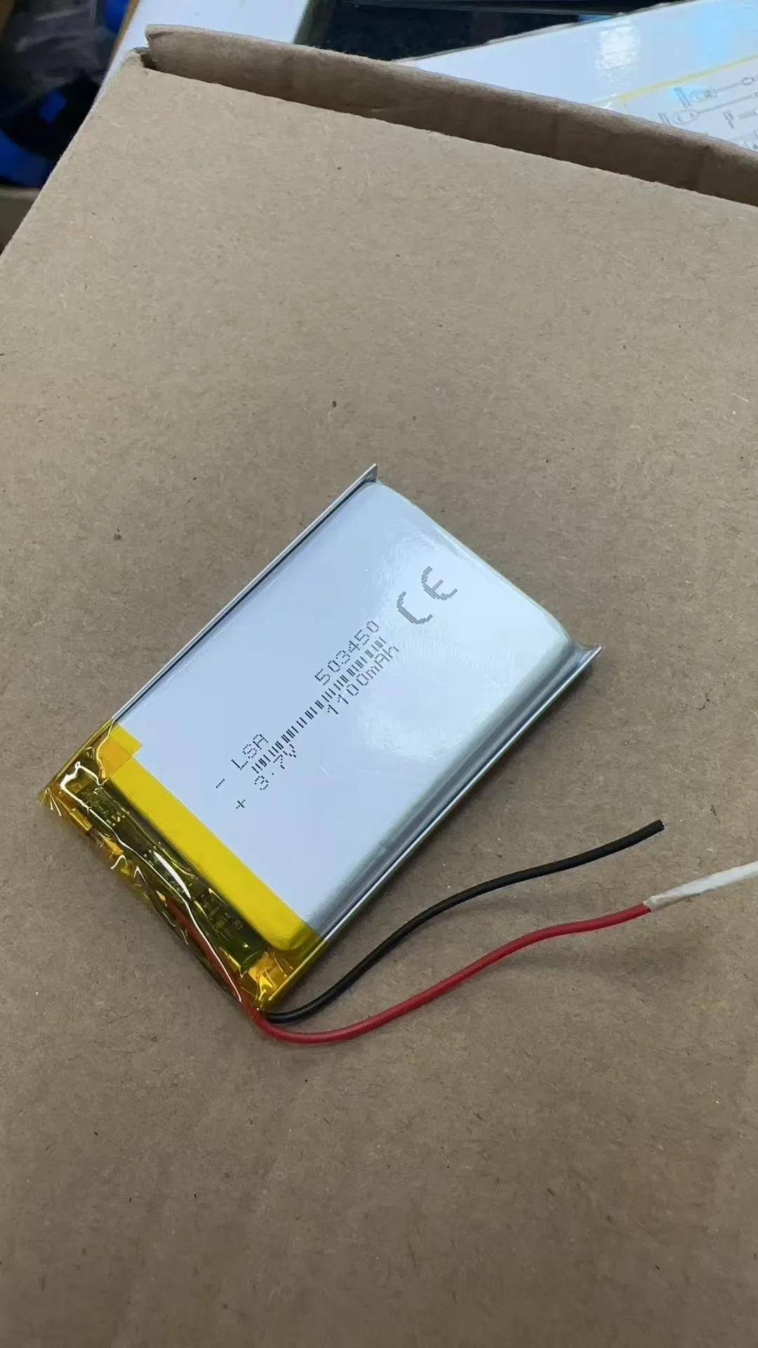 

HD503652 503450 1100mAh 3.7V Rechargeable Battery Li-ion Battery For GPS Smart Phone DVD MP5