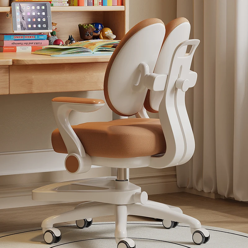 Child Stool Chair Kids Room Furniture Designer Growing Children School Safety Seats Study Fauteuil Design Armchair LT