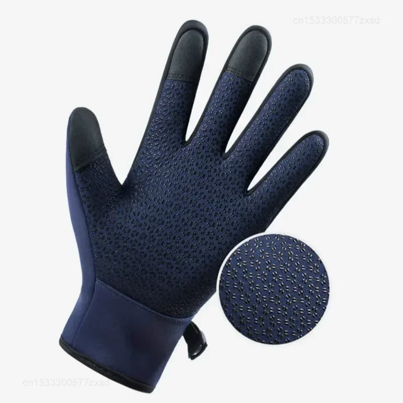 Guanti termici invernali Xiaomi Guanti impermeabili antivento per sport all'aria aperta Guanti da ciclismo caldi Guanti touch screen da dito da sci Uomo Donna