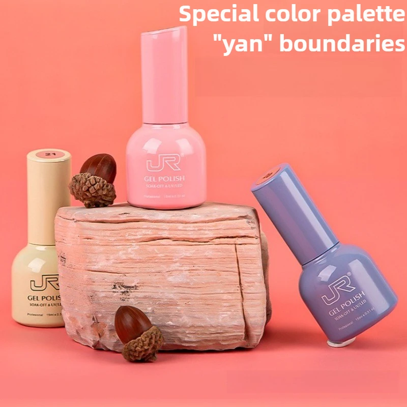 JR جل مجموعة طلاء الأظافر 12/24 قطعة متجمد كريم ظلال عالية التصبغ صالون مستوى طلاء الأظافر سريعة الجافة دائم ارتداء غير سامة لتقوم بها بنفسك Ki #2