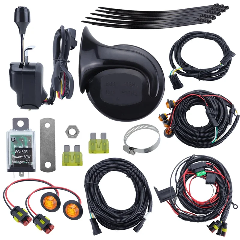 

Universal UTV ATV Turn Signal Kit For Polaris, Pioneer, Talon, Can-Am, Kawasaki, Arctic Cat With Column Turn Switch