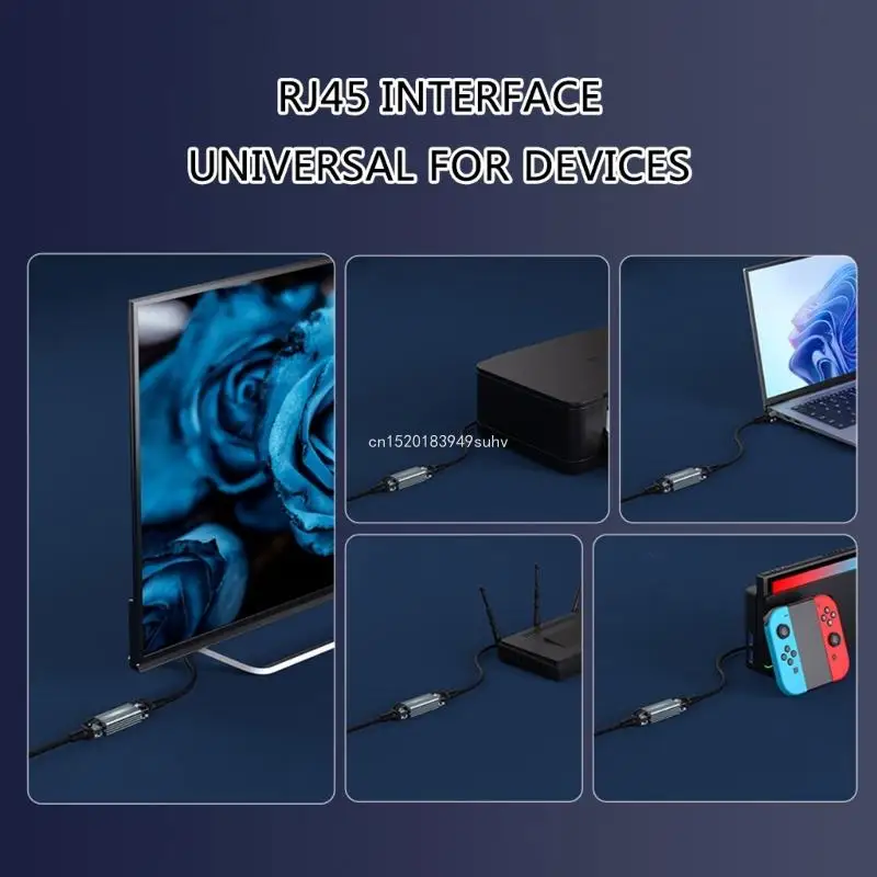 RJ45 Coupler RJ45 LAN Cable Extension Joint LAN การเชื่อมต่ออะแดปเตอร์,10000Mbps 10Gbps Fast Transfer