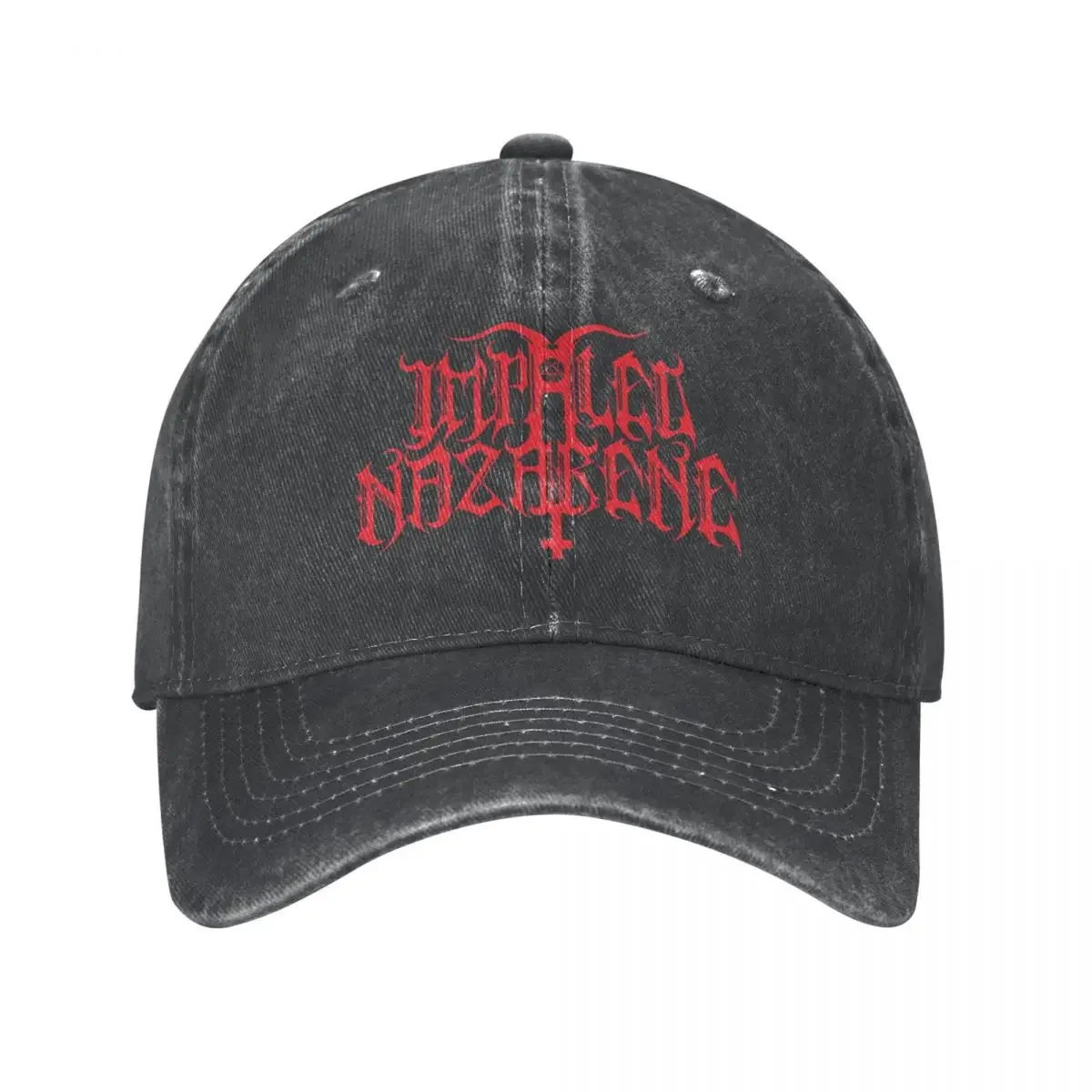 Impaled Nazarene (Transparent) Red Baseball Cap Sun Cap Beach Cosplay Man Hat Women'S